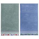 Kit 2 Toalhas Banho Infantil Criança Algodão Jacquard Menino Menina 1,20m X 0,70m