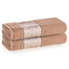 Kit 2 Toalhas Banho Infantil Karsten Daisy Bege