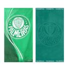 Kit 2 Toalhas de Banho Aveludada e Jacquard Time do Palmeiras Verde Buettner
