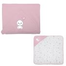 Kit 2 Toalhas De Banho De Plush 68cmX68cm Incomfral