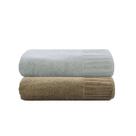 Kit 2 Toalhas De Banho Gigante Ela Ele Banhão Algodão 85x150cm Banheiro Velour Camesa