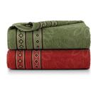 Kit 2 Toalhas De Banho Jacquard Bloom 100 % Algodão - Nicks Moda Casa
