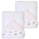 Kit 2 Toalhas De Banho Soft Bordados Papi 90 X 75 cm