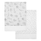 Kit 2 Toalhas de Fralda Papi 1,10m X 70cm Selva Neutro