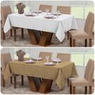 Kit 2 Toalhas De Mesa Jacquard 8 Lugares Luxo Retangular Cozinha Sala Jantar Decoração Festa Buffet Kit 2 Toalhas De Mesa Jacquard 8 Lugares Luxo Retangular Cozinha Sala Jantar Decoração Festa Buffet
