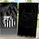 Kit 2 Toalhas Santos Banho Praia e Piscina Oficial Clubes do Brasil Licenciado Buettner Kit 2 Toalhas Santos Banho Praia e Piscina Oficial Clubes do Brasil Licenciado Buettner