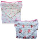 Kit 2 Toalhões de Banho Infantil Fralda Soft com Capuz Enxoval Algodão Menino Menina