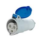 Kit 2 Tomada De Acoplamento 2p+t 16a 200/250v N3056 Steck