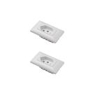 Kit 2 Tomadas Para Móvel 10A Branco Aria Tramontina 57241102