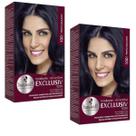 Kit 2 TONALIZANTE HASKELL 100 PRETO AZULADO Kit 2 TONALIZANTE HASKELL 100 PRETO AZULADO