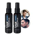 Kit 2 Tônico Fortalecedor Antiqueda Crescimento para Barba Cabelo Masculino Rauk 60ml