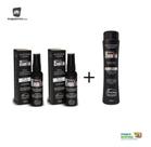 Kit 2 Tonico Max Hair + 1 Shampoo Max Hair Trat. Calvície