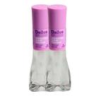 Kit 2 Top Coat Glitter Dailus Era Glitter Que Faltava 8ml