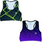 Kit 2 Top Para Ginástica Cropped Feminino Treino Ginástica Confortável Estilo Elegância Fitness