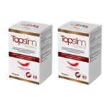 Kit 2 Topslim Thermo 60 Cápsulas - Herbamed