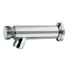 Kit 2 Torneiras para Banheiro de Parede Docol Pressmatic 120 1/2" e 3/4" Chrome