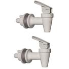 Kit 2 Torneiras Para Filtro Bebedouro Branco - PGCP