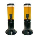 Kit 2 Torre De Chopp Cerveja 1,5L - Icechopp Torneira Gota