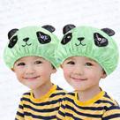 Kit 2 Toucas de Banho Infantil com Cheirinho PVC Reutilizável Panda