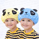 Kit 2 Toucas de Banho Infantil com Cheirinho PVC Reutilizável Panda