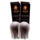 Kit 2 Toucas M Silicone Reflexo Alinhado Luzes Leon Barber