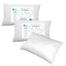 Kit 2 Travesseiro 200 Fios 50x90cm Pluma De Ganso Hipoalergênico Kit 2 Travesseiro 200 Fios 50x90cm Pluma De Ganso Hipoalergênico