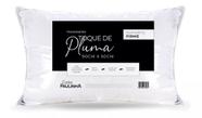 Kit 2 Travesseiro King 90x50 Toque De Pluma Percal 180 Fios Firme
