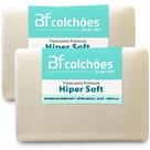 Kit 2 Travesseiro Ortopédico Espuma Especial HiperSoft Super Macio 50x70x14 - BF Colchões Kit 2 Travesseiro Ortopédico Espuma Especial HiperSoft Super Macio 50x70x14 - BF Colchões