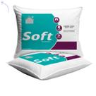 Kit 2 travesseiro TNT 65X45cm Antialergico fibra Siliconada MACIO