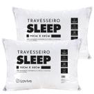 Kit 2 travesseiros adulto sleep 70 x 50 cm