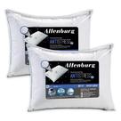 Kit 2 Travesseiros Altenburg Antistress Macio Fios de Carbono 50 x 70cm Branco Kit 2 Travesseiros Altenburg Antistress Macio Fios de Carbono 50 x 70cm Branco
