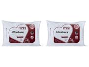 Kit 2 Travesseiros Altenburg Suporte Firme - Lavável na Máquina - Indicado para quem dorme de lado - Tecido Percal 180 Fios Kit 2 Travesseiros Altenburg Suporte Firme - Lavável na Máquina - Indicado para quem dorme de lado - Tecido Percal 180 Fios
