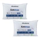 Kit 2 Travesseiros Antistress Com Fios De Carbono 50 x 70 cm Antialérgico Altenburg