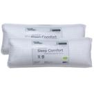 Kit 2 Travesseiros Antistress Sleep Comfort Rolinho Firme