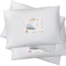 Kit 2 Travesseiros Confortline Antialérgico Algodão
