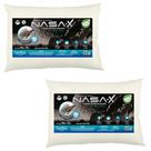 Kit 2 Travesseiros Duoflex NASA-X Alto 50x70x13cm NS3100 Com Espuma Viscoelástica Kit 2 Travesseiros Duoflex NASA-X Alto 50x70x13cm NS3100 Com Espuma Viscoelástica
