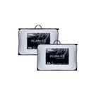 Kit 2 Travesseiros Fibra Pluma Ice 70x50 Master Comfort