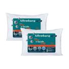 Kit 2 Travesseiros Infantil Altenburg Sono E Saúde Junior 45cm x 65cm Branco Kit 2 Travesseiros Infantil Altenburg Sono E Saúde Junior 45cm x 65cm Branco