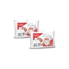 Kit 2 Travesseiros Molas Alto Duoflex 50x70 Suporte Superior