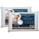 Kit 2 Travesseiros Nasa Premium Faiber Flex Viscoelástico