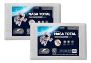 Kit 2 Travesseiros Nasa Total 100% Viscoelástico
