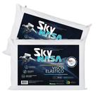 Kit 2 Travesseiros Nasa Viscoelástico Basic Sky Hipoalergenico
