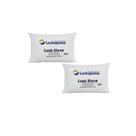 Kit 2 Travesseiros Perfil Médio Luck Sleep De Flocos Luckspuma