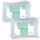 Kit 2 Travesseiros Select Luxo Fibras Importada E Antialérgica 50x70cm Lavável - Trp Imports