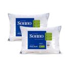 Kit 2 Travesseiros Sonno 65x45cm Conforto E Maciez Kit 2 Travesseiros Sonno 65x45cm Conforto E Maciez