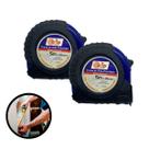 Kit 2 Trena Profissional Manual Emborrachada 5 Metros X 25mm