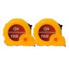 Kit 2 Trenas Métricas Plásticas De 10m X 25 mm com Trava