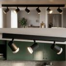 Kit 2 Trilho Eletrificado 3 Spot Led MR16 GU10 Direcionável