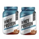 Kit 2 Ultra Whey Protein 907g Doce de Leite 30g Proteina Shark Pro