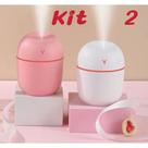 Kit 2 Umidificador Atomizador de Ar Portátil para Casa Umidificador 200ml ming